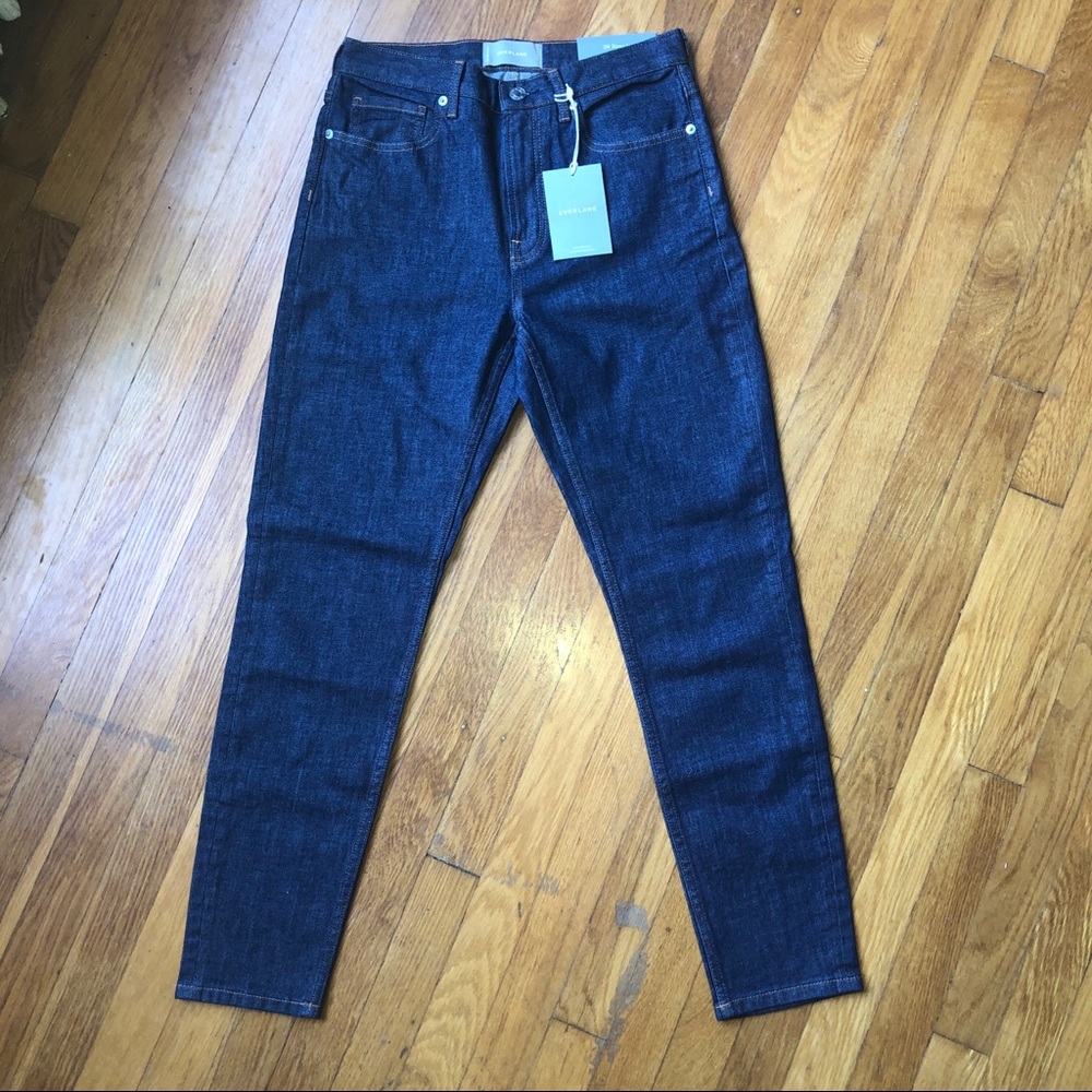 NWT - Everlane High Rise Skinny Jeans. Sz 28